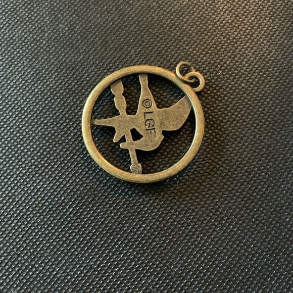 Hunger Games mocking jay pendant to make your own necklace - Picture 2 of 2